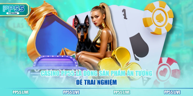 Casino PP55 là dòng sản phẩm ấn tượng để trải nghiệm