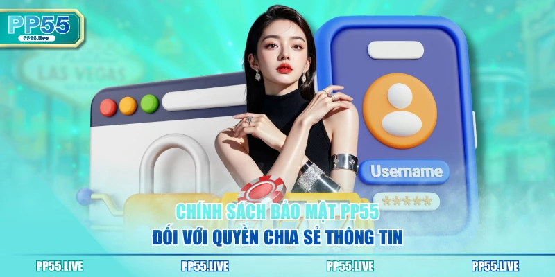 Chính sách bảo mật PP55 đối với quyền chia sẻ thông tin