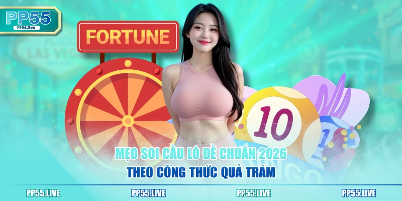Mẹo soi cầu lô đề chuẩn 2026 theo công thức quả trám