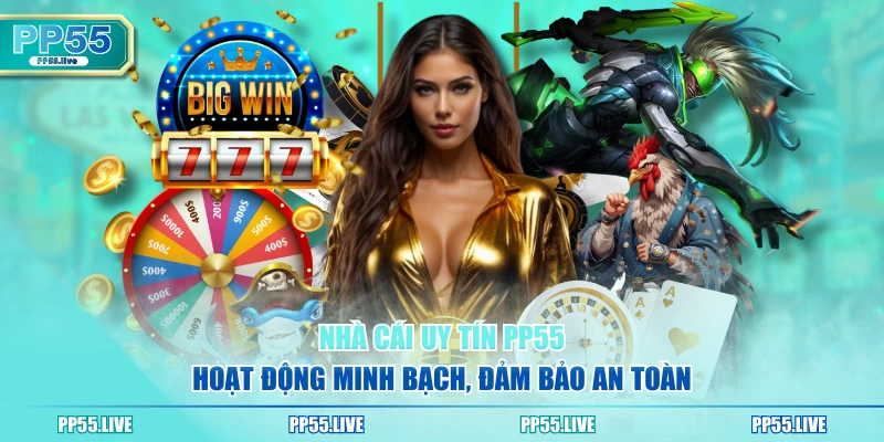 Nhà cái uy tín PP55 hoạt động minh bạch, đảm bảo an toàn